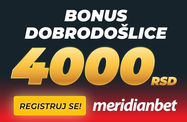 meridianbet bonus