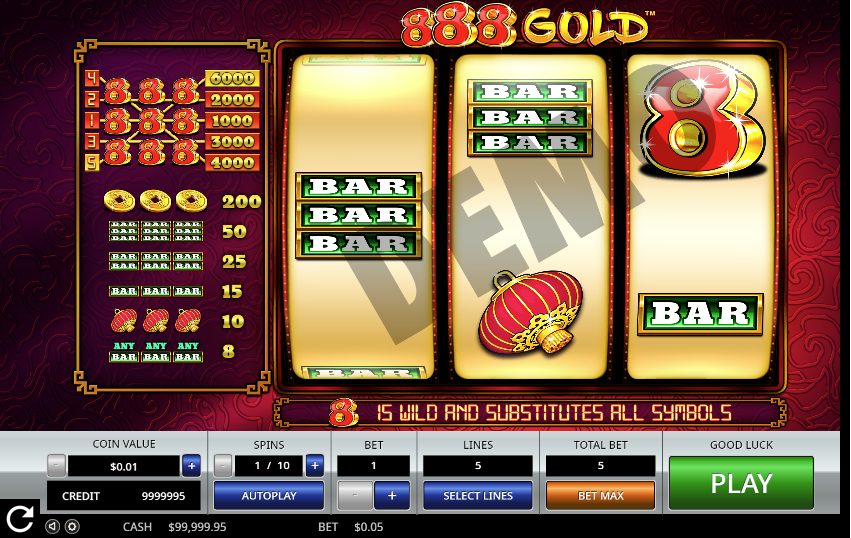 888 gold slot igra