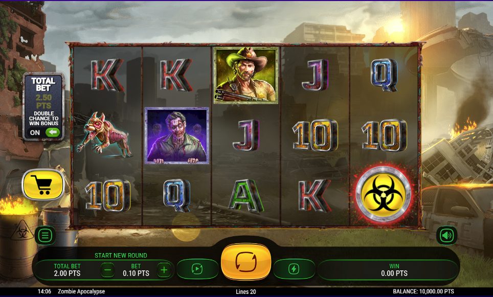 Zombie Apocalypse slot igra