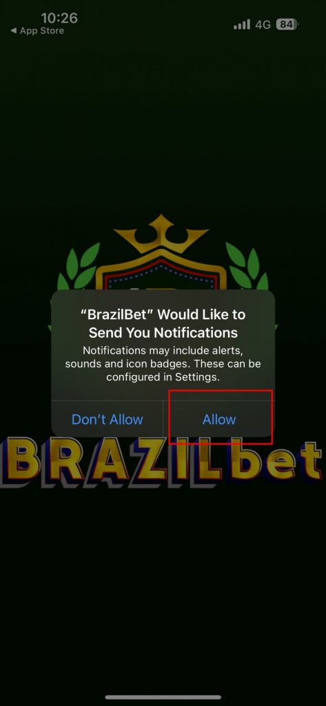 Brazil Bet mobilna aplikacija notifikacije