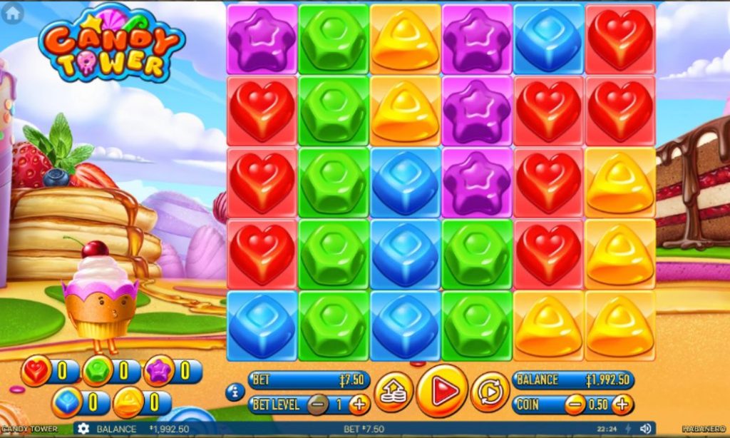 Candy Tower slot igra